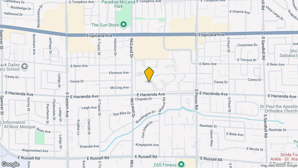 3068 Tarpon Map and Location Details