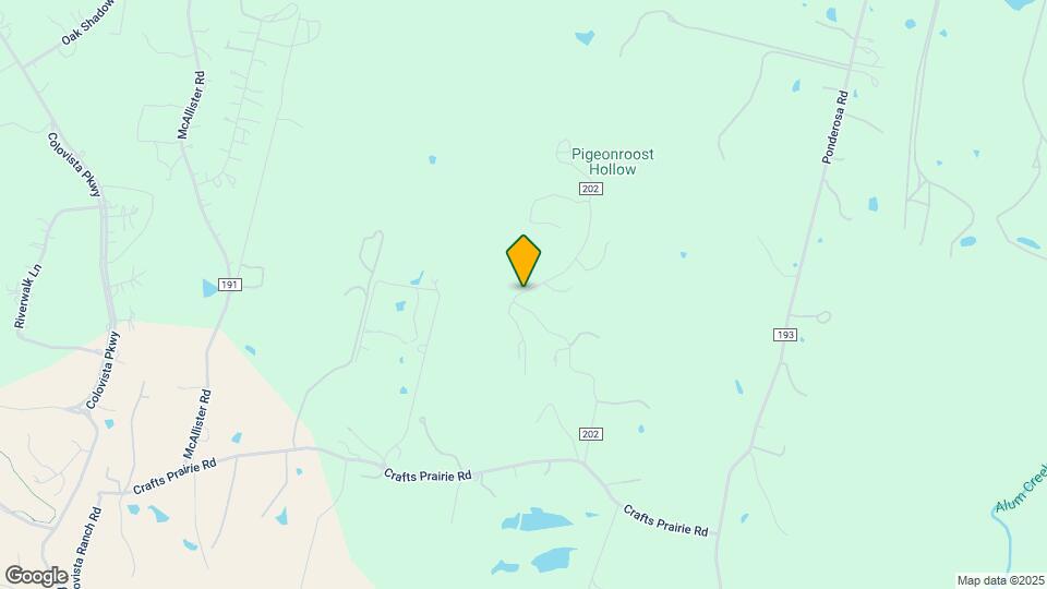 201 Winfield Thicket Rd Map and Location Details
