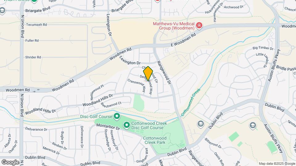 3815 Sedgewood Way Map and Location Details