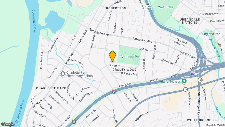 6368 Alamo Pl Map and Location Details