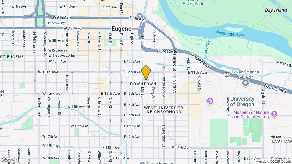 443 E 12th Ave-Unit -Unit C Map and Location Details