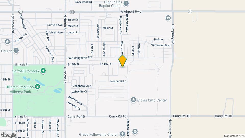 2732 Aldrich Rd Map and Location Details