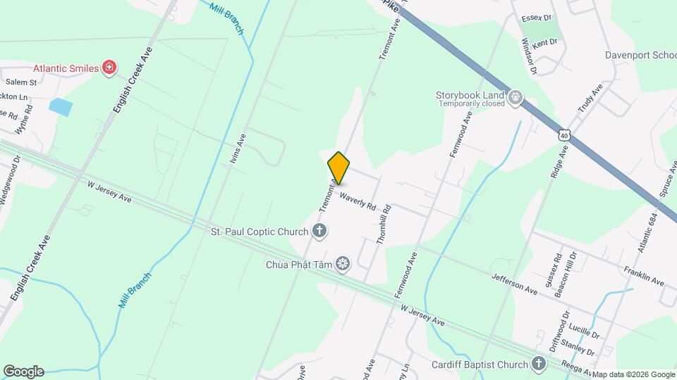 116 Waverly Rd Mapa y Detalles de la Ubicación