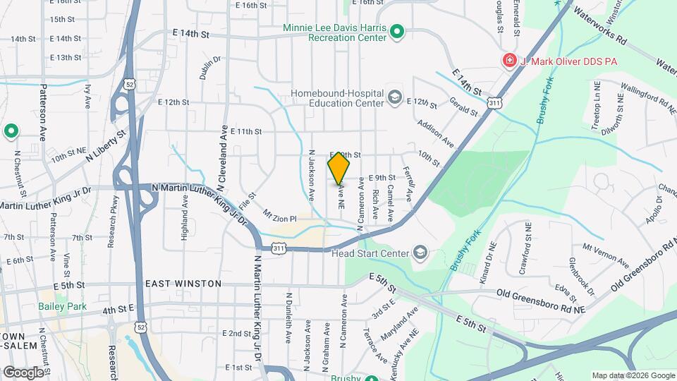 834 Gray Ave NE Map and Location Details