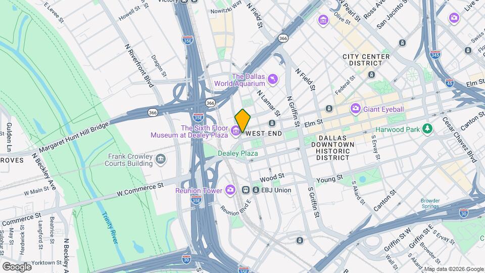 501 Elm St Map and Location Details