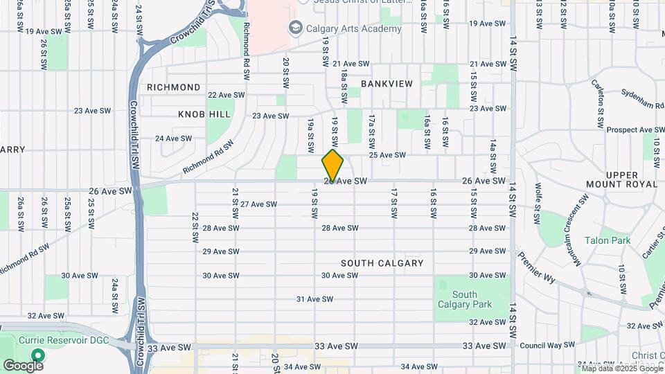 1923 26 Av SW Map and Location Details