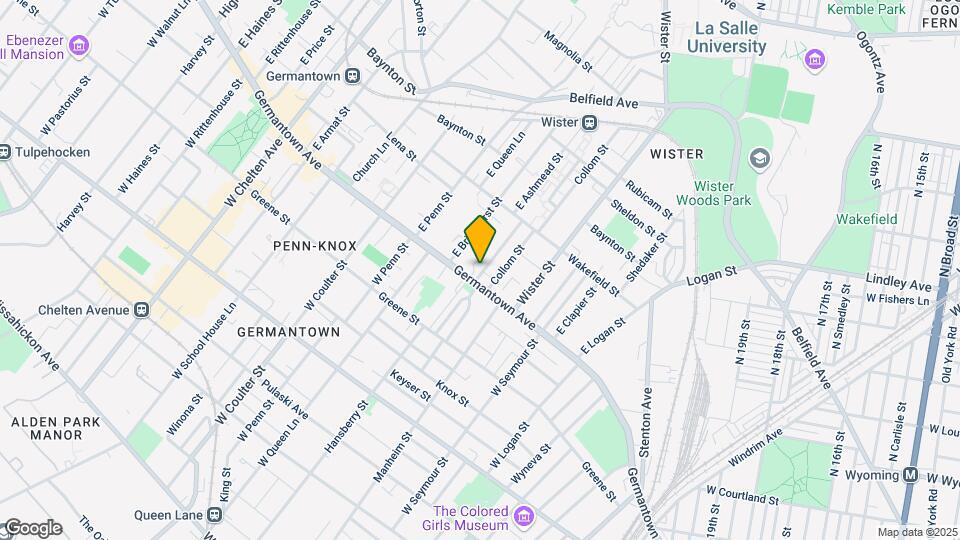 19 E Ashmead St Map and Location Details