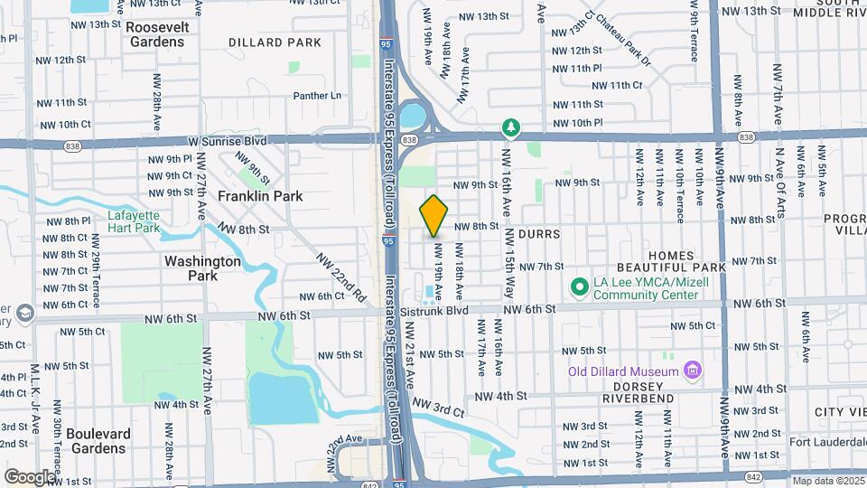 729 NW 19th Ave-Unit -B Map and Location Details