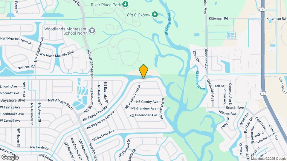 283 NE Sagamore Terrace Map and Location Details