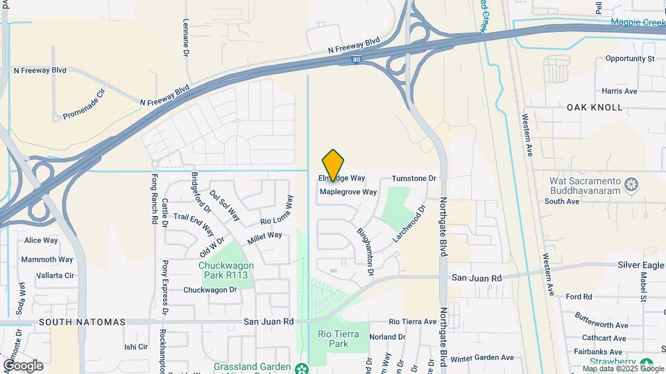 887 Maplegrove Way Map and Location Details