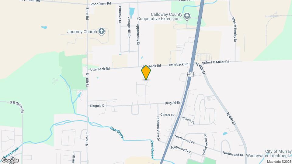 1701 Bourland Ln, Unit Apt C Mapa y Detalles de la Ubicación