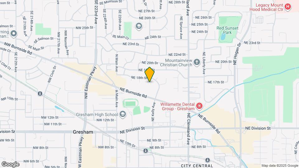 1736-1742 NE Beech Pl Map and Location Details