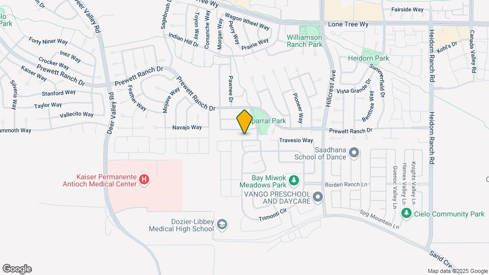 5153 Maniago Way Map and Location Details