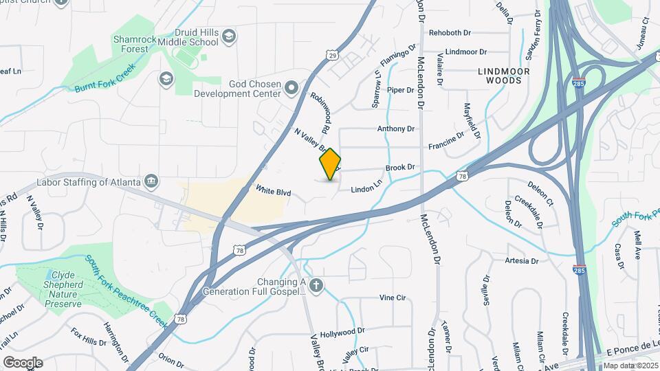 3001 Rosebrook Dr Map and Location Details