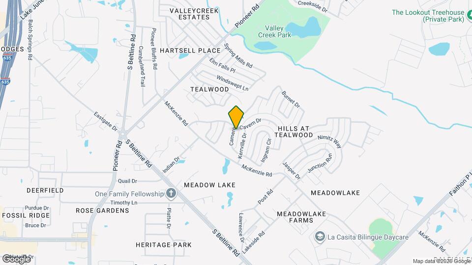 2804 Cameron Way Map and Location Details