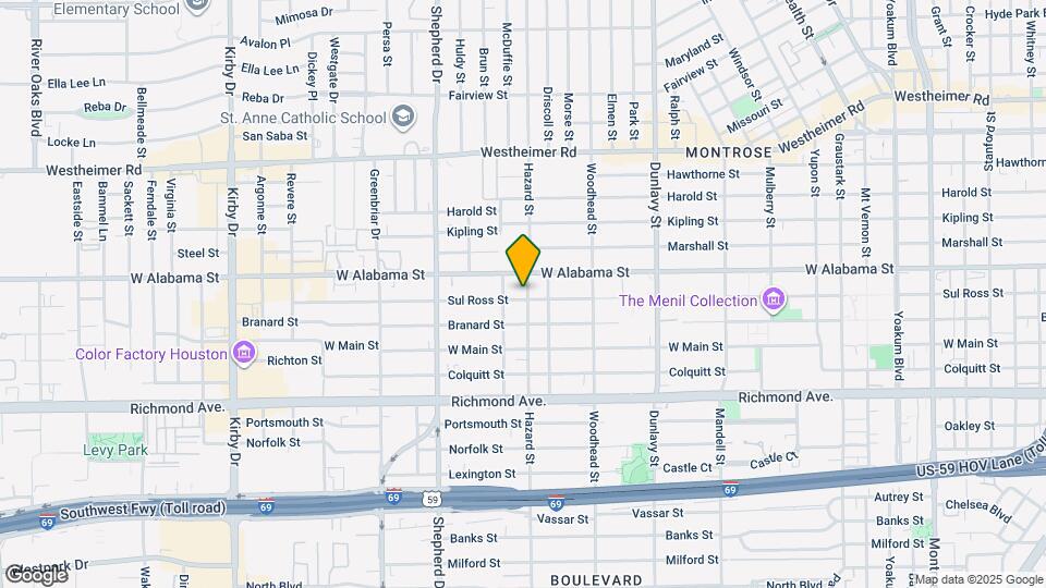 1902 Sul Ross St Map and Location Details