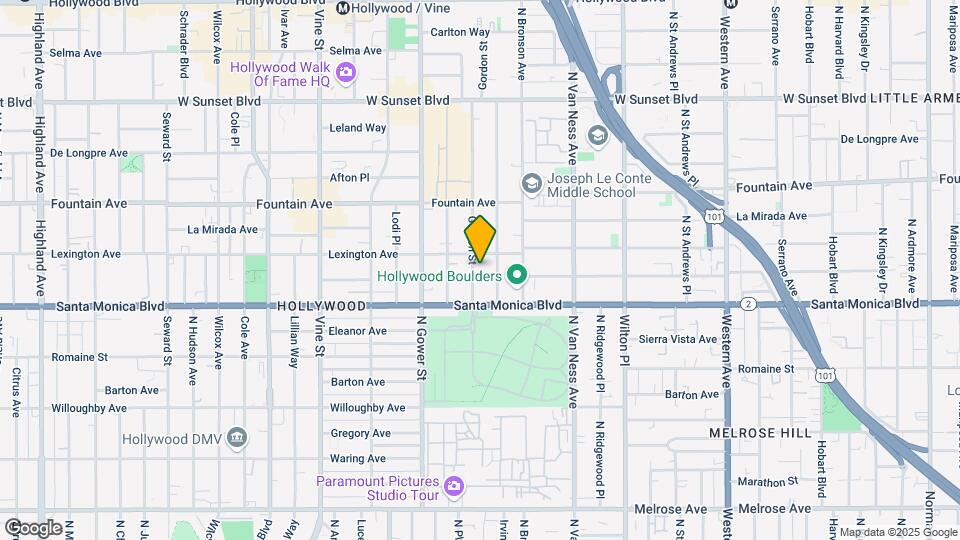 1140 Gordon St Map and Location Details