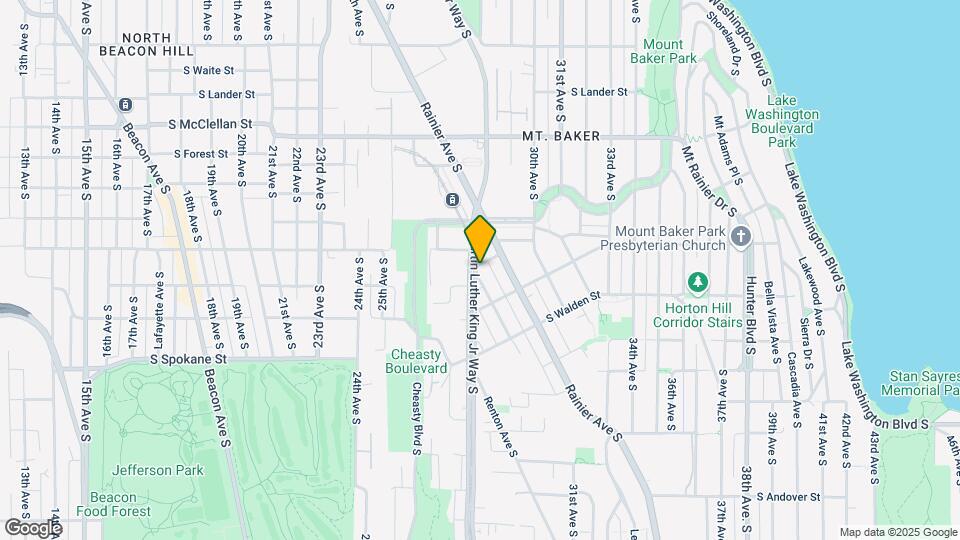 2801 S Hanford St Map and Location Details
