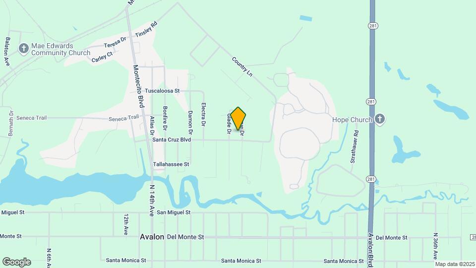 3211 Delarue Dr Map and Location Details
