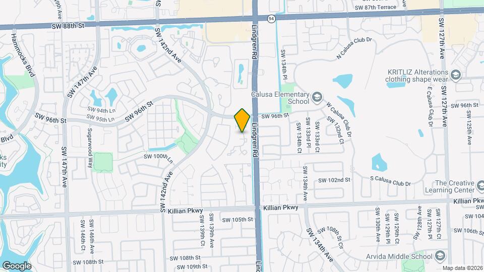 9708 SW 138th Ave Map and Location Details