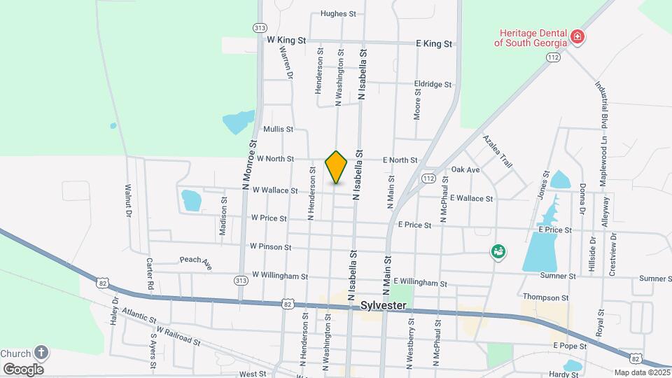 804 N Washington St Map and Location Details