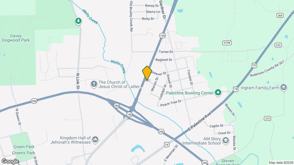 2016 State Hwy 155 Mapa y Detalles de la Ubicación