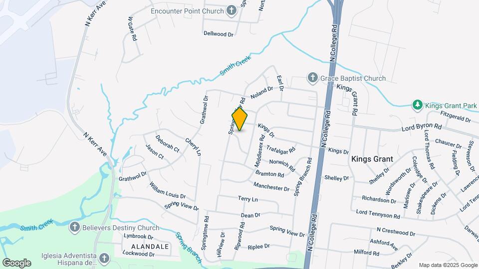 4509 Dullage Dr Map and Location Details
