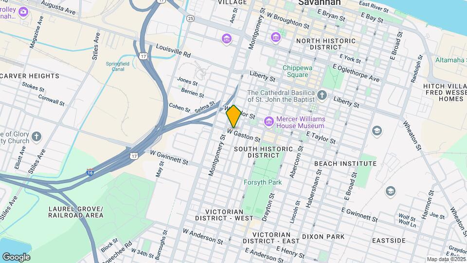 306 W Gaston St Map and Location Details