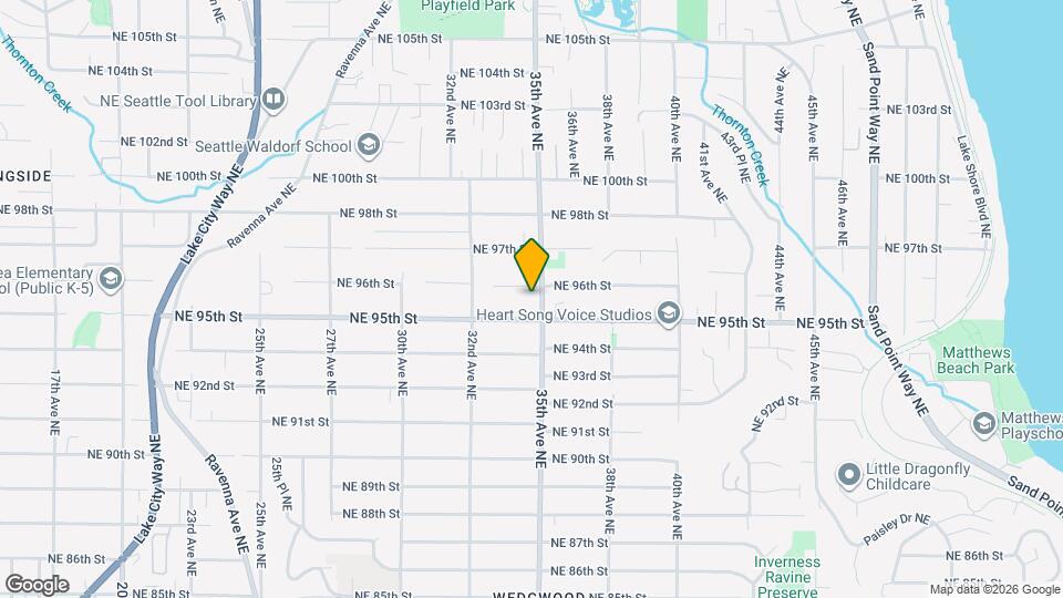 9517 35th Ave NE, Unit 3B Mapa y Detalles de la Ubicación