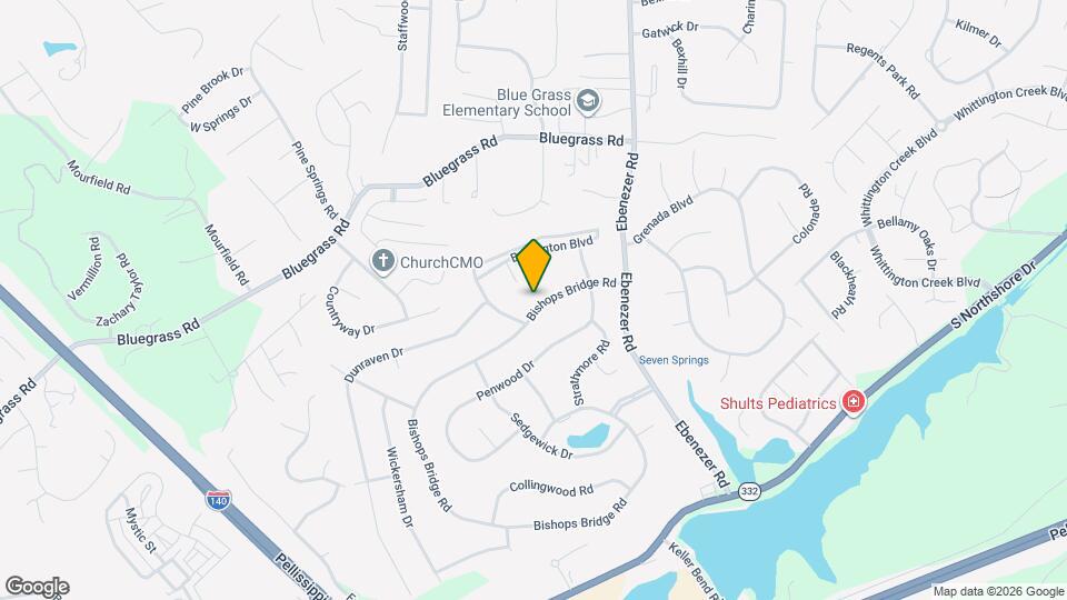 2408 Bishops Bridge Rd Map and Location Details