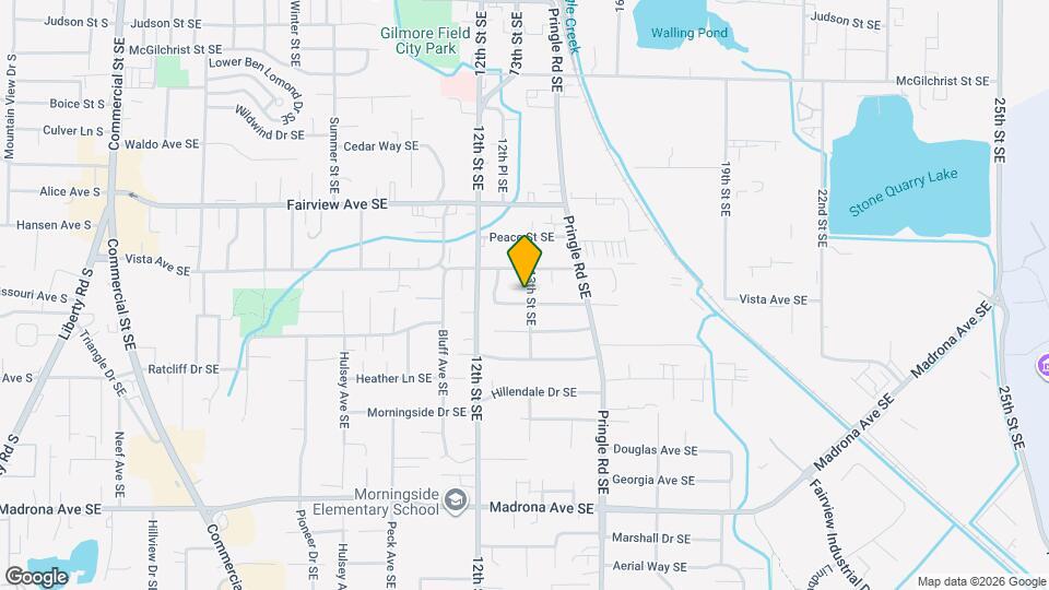 3107 13th St SE Map and Location Details