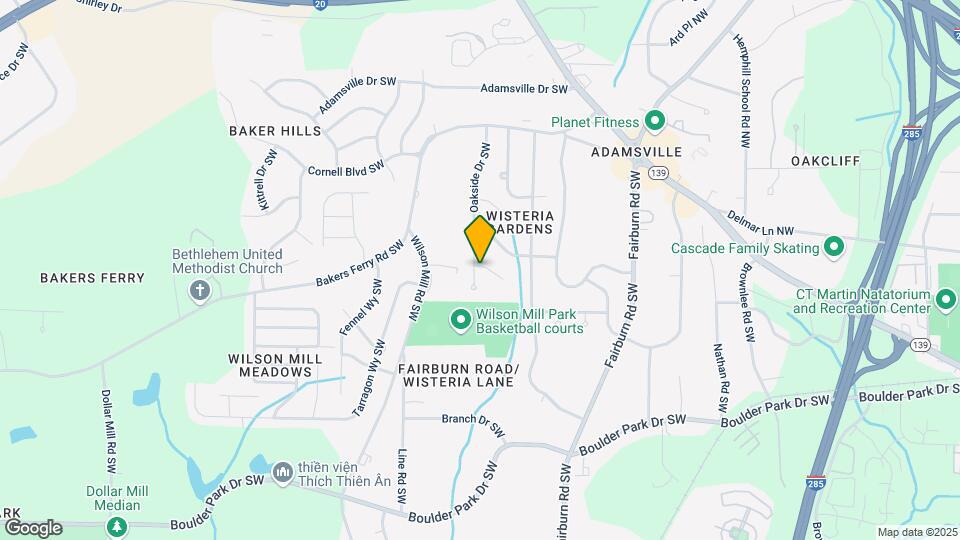 3796 Leesburg Ct SW Map and Location Details
