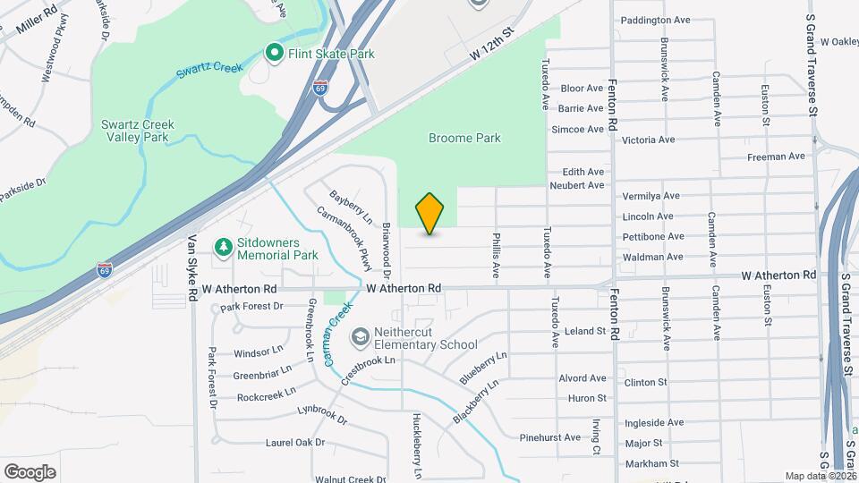 1610 Pettibone Ave Mapa y Detalles de la Ubicación
