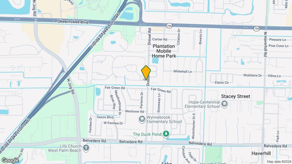 1531 Drexel Rd Map and Location Details