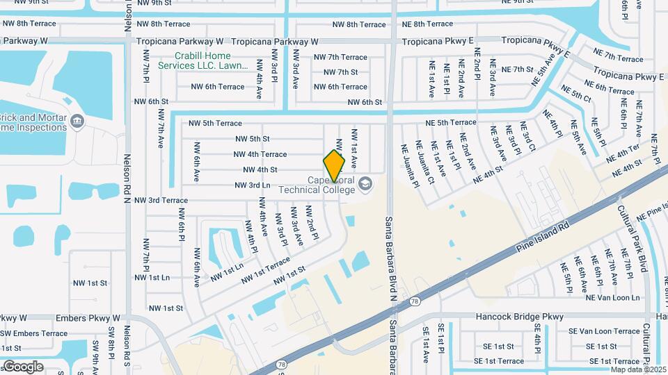 320 NW 1st Pl Map and Location Details