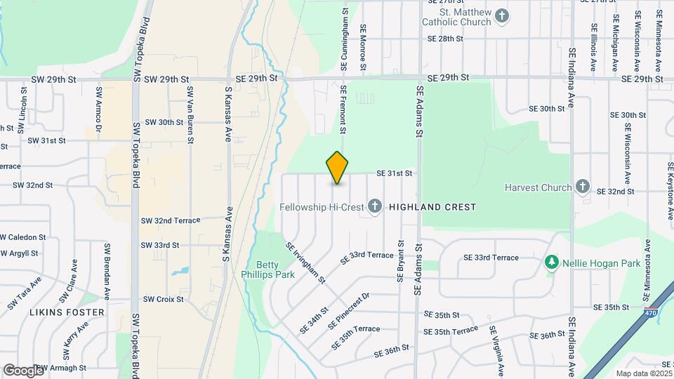 3120 SE Fremont St Map and Location Details