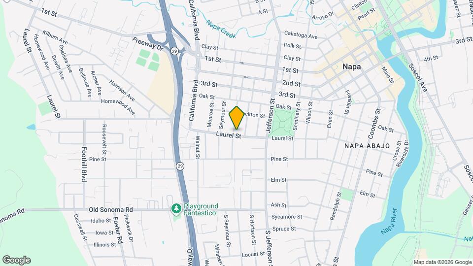 504 Montgomery St Mapa y Detalles de la Ubicación