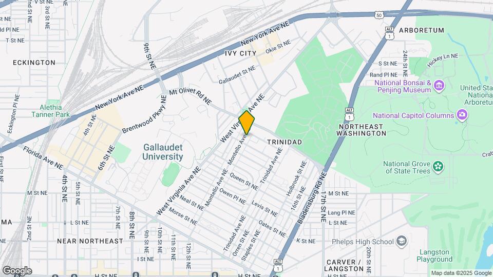 1707 Montello Ave NE Map and Location Details