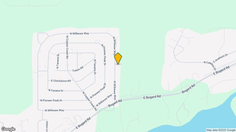 1568 N Williwaw Way Map and Location Details