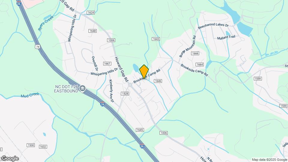 726 Brookside Camp Rd Map and Location Details