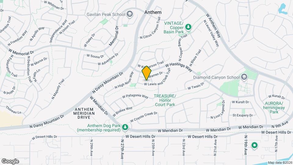 2530 W Lewis and Clark Trail Map and Location Details