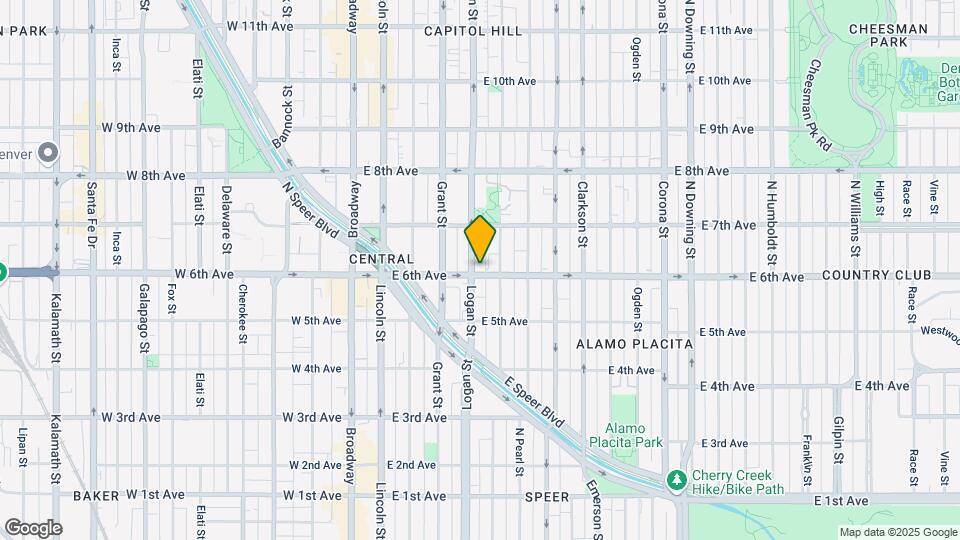 610 Logan St Mapa y Detalles de la Ubicación