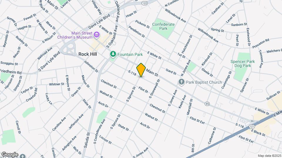 504 E Black St Map and Location Details