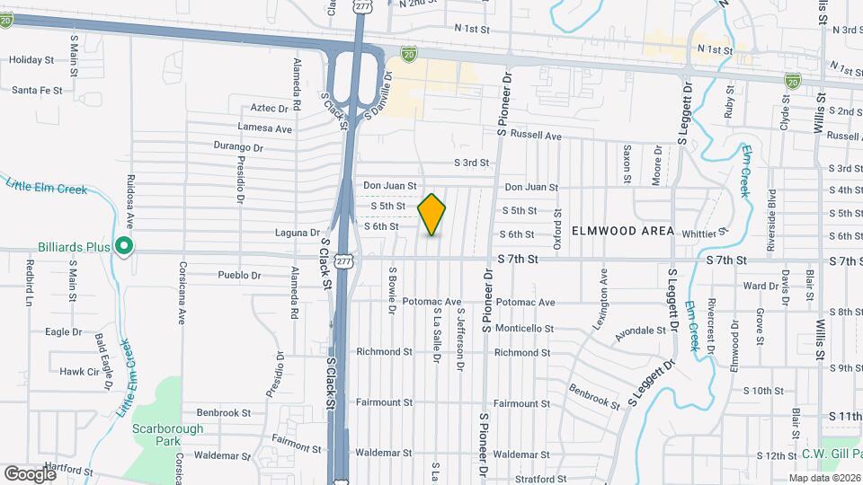 618 S La Salle Dr Map and Location Details