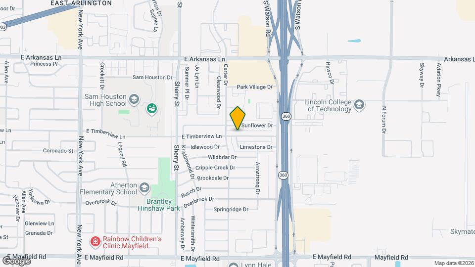 2419 E Timberview Ln Map and Location Details