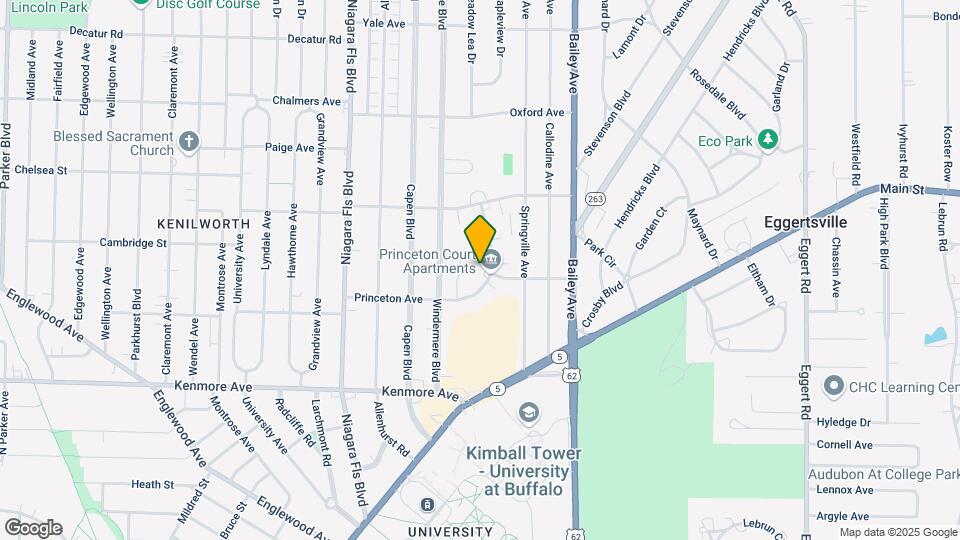 178 Princeton Ave Map and Location Details