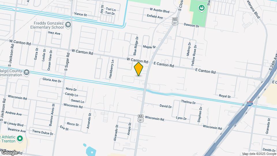 209 W Rodeo Dr Map and Location Details