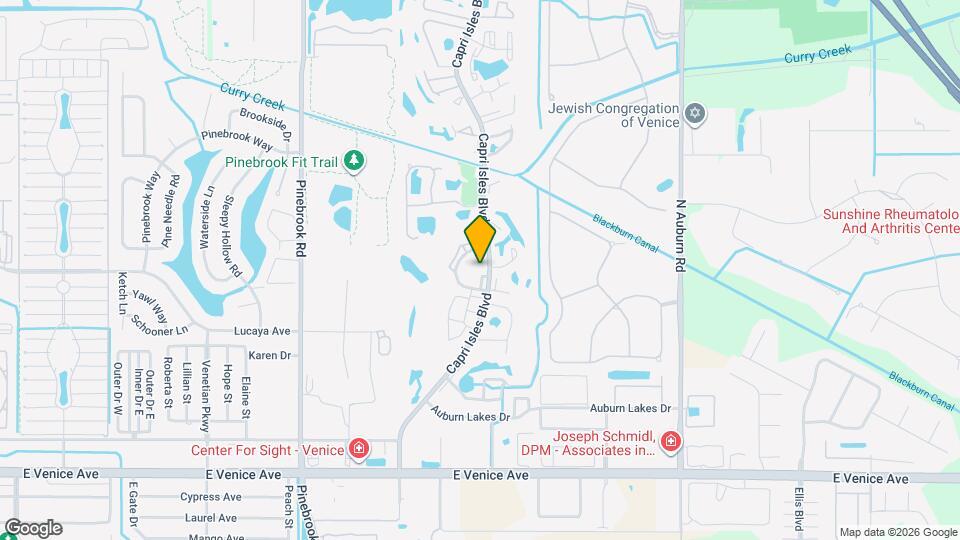 729 Capri Isles Blvd, Unit 216 Map and Location Details