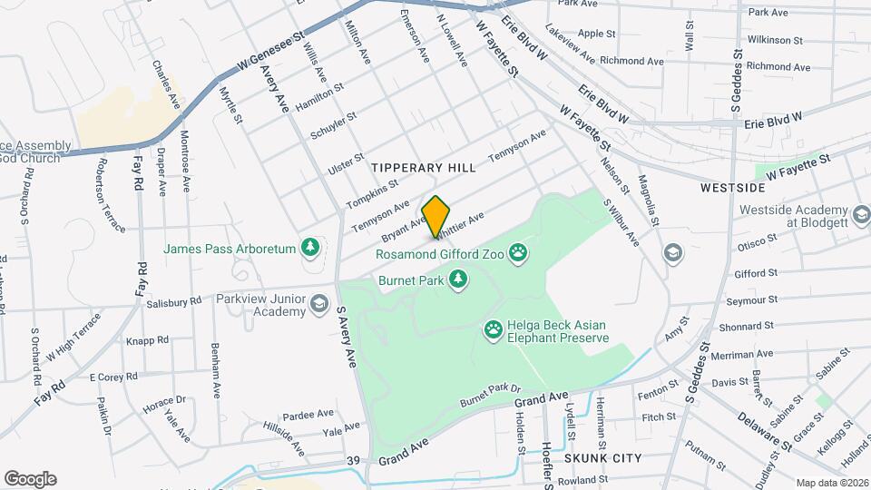 415 Whittier Ave Mapa y Detalles de la Ubicación