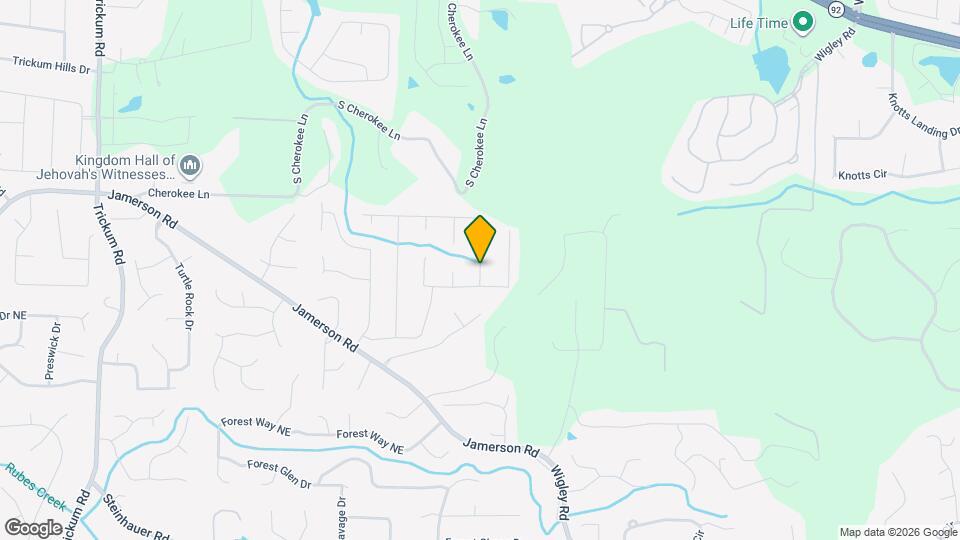 2741 Hawk Trace Ct NE Map and Location Details